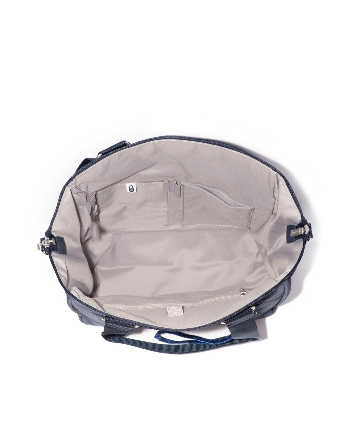 Baggallini All-day Removable Pouch Tote In French Navy
