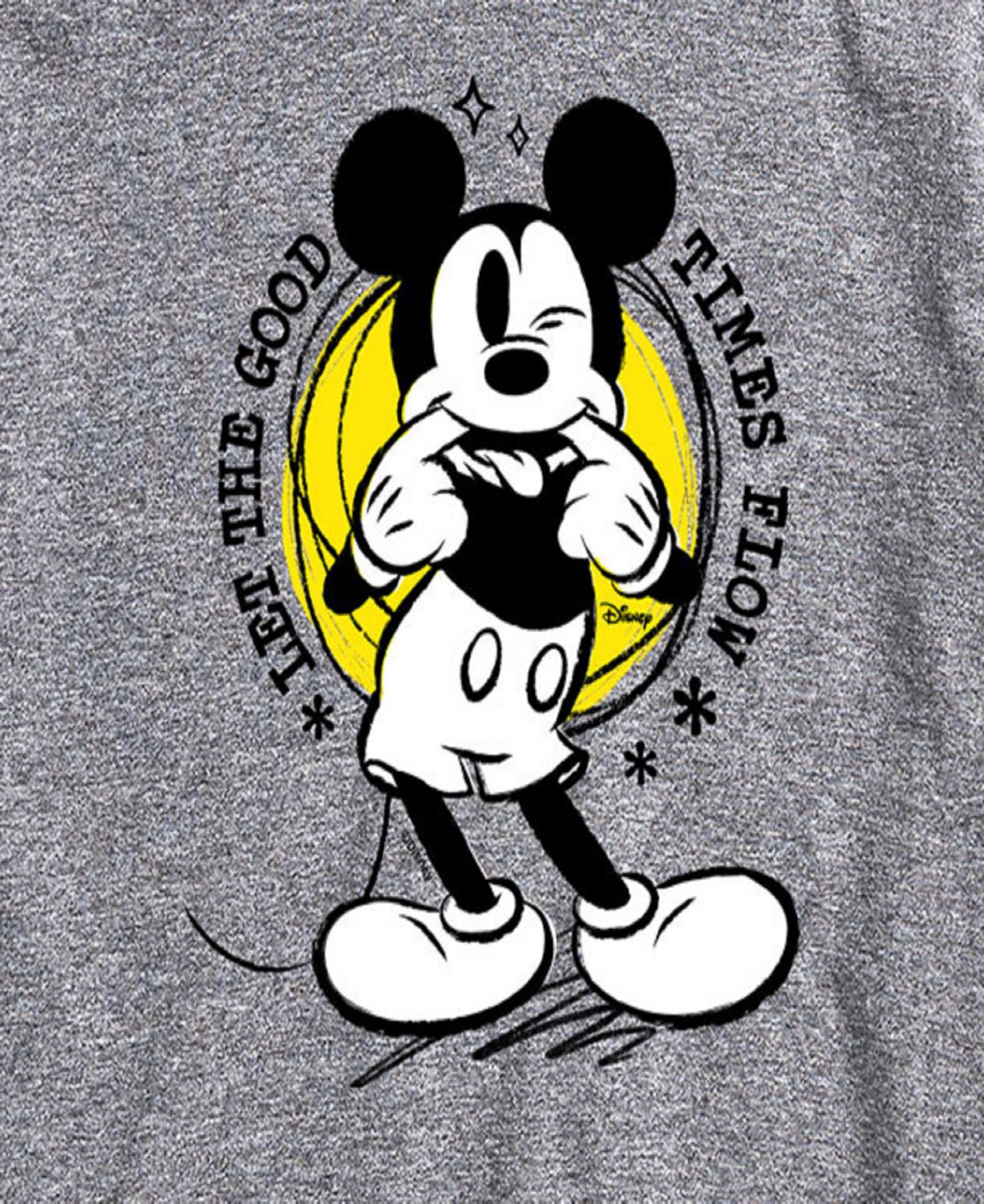Мужская футболка AIRWAVES Disney Mickey Mouse Short Sleeve, цвет: Серый — фото 3