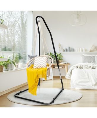 Adjustable Hammock Chair Stand Steel Frame