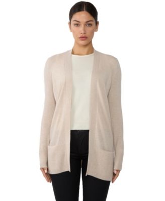 Women's 100% Cashmere Open Cardigan Sweater | Long Cardigan Sweaters