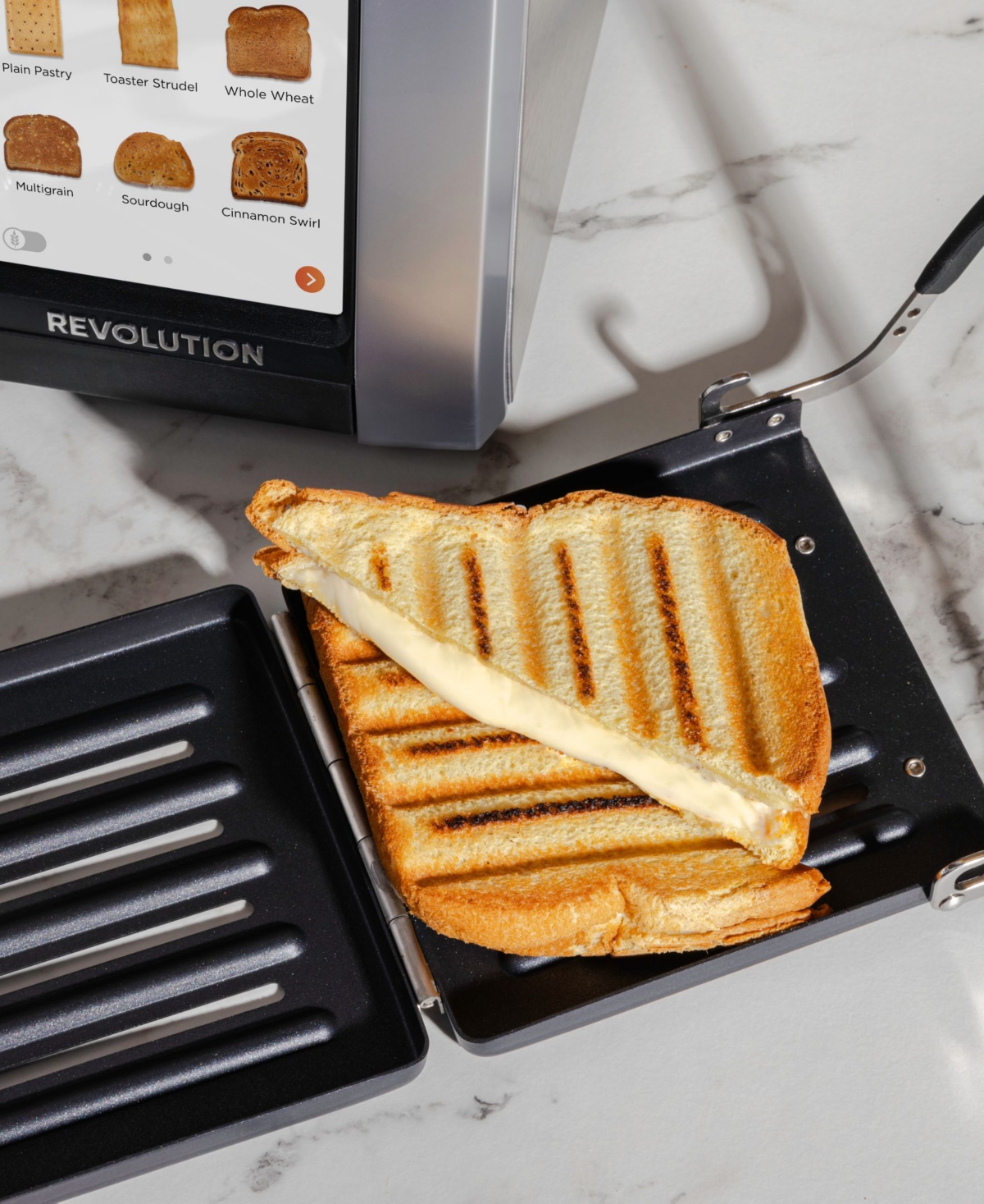 Revolution Cooking, Llc Revolution Instaglo R180 Connect Plus 2 Slice Toaster In Stainless Steel