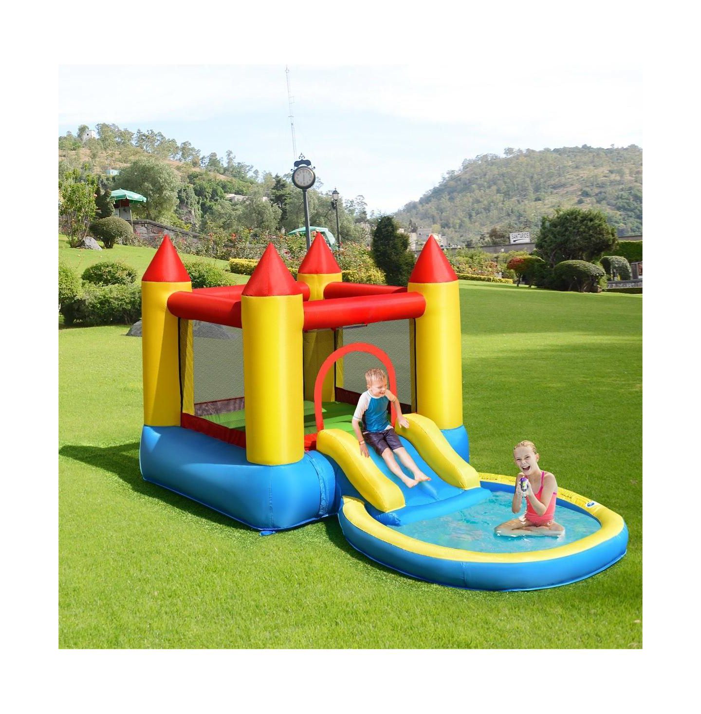 Детская игрушка GOUUN Inflatable Kids Slide Bounce House with 550w Blower — фото 7