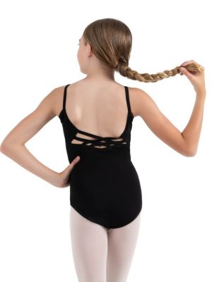Juniors' V-Neck Camisole Leotard - Girls