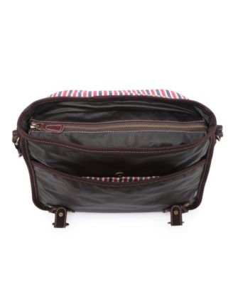 Dolphin Canvas Messenger Bag