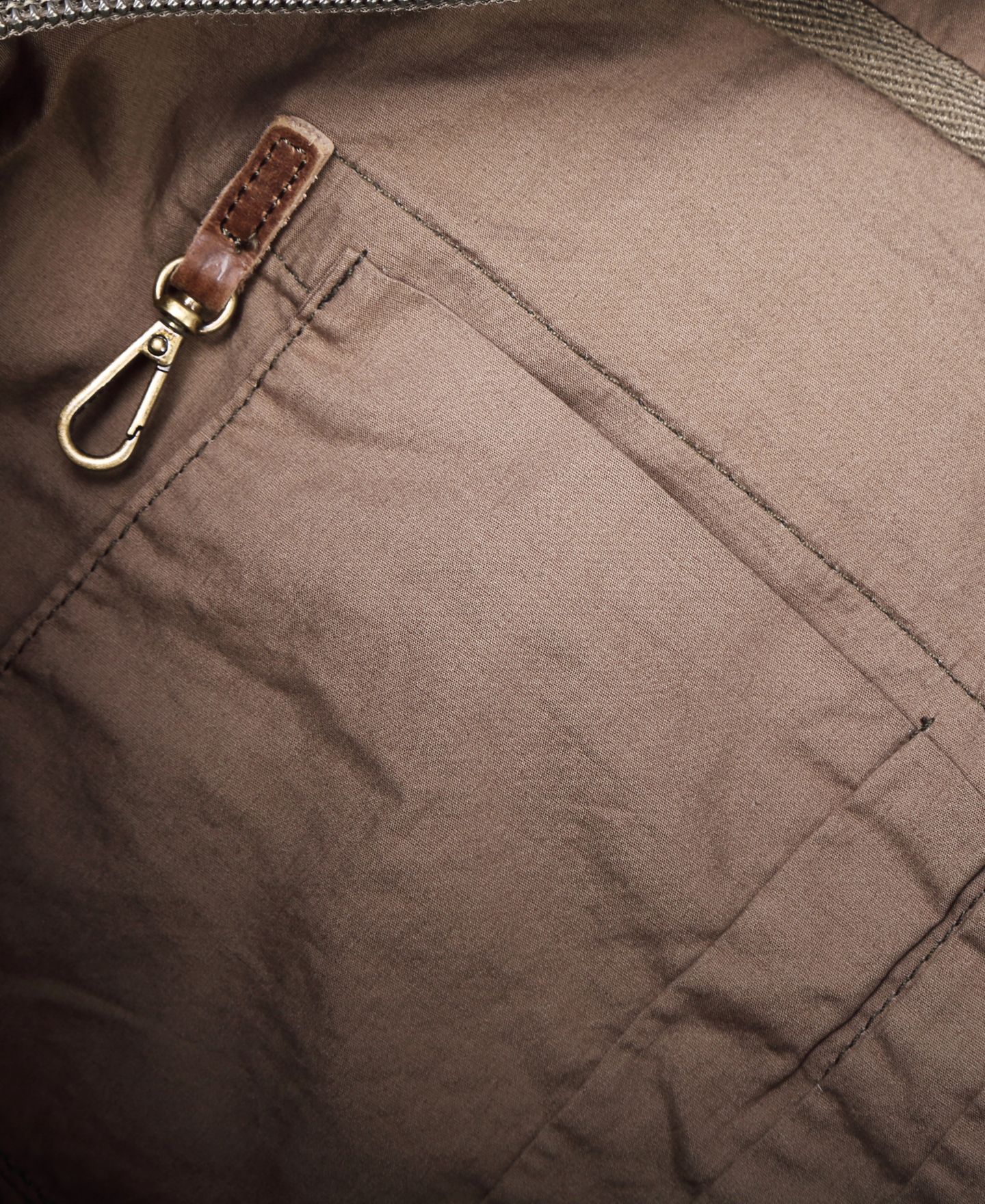 Женская сумка TSD BRAND Atona Canvas Weekender, цвет: Серый — фото 7