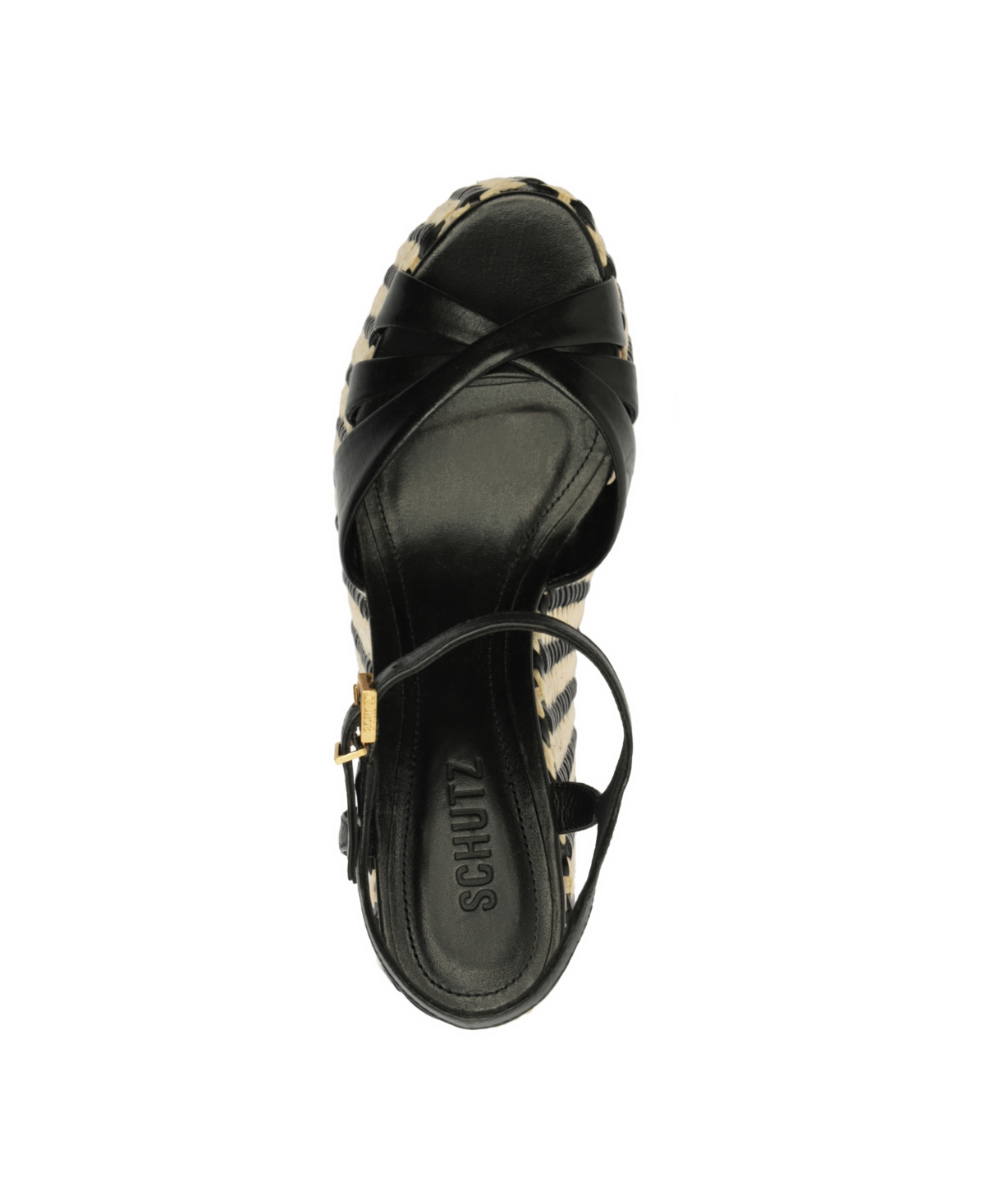 Schutz Women's Keefa Wedge Platform Sandals
