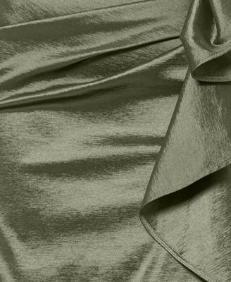 Women's Taffeta Off-The-Shoulder Sweetheart Gown