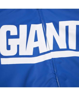 Men's Lawrence Taylor Royal New York Giants Retired Player Graphic Full-Snap Satin Jacket