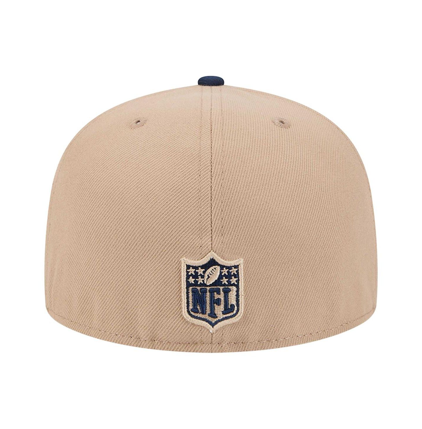 Мужская бейсболка New Era 59FIFTY Dallas Cowboys, Tan — фото 3
