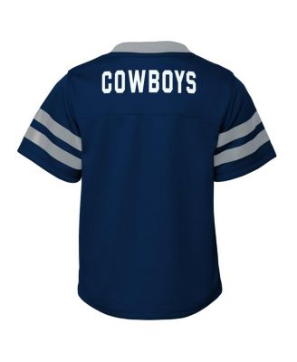 Toddler Navy/Heather Gray Dallas Cowboys Red Zone Jersey Pants Set