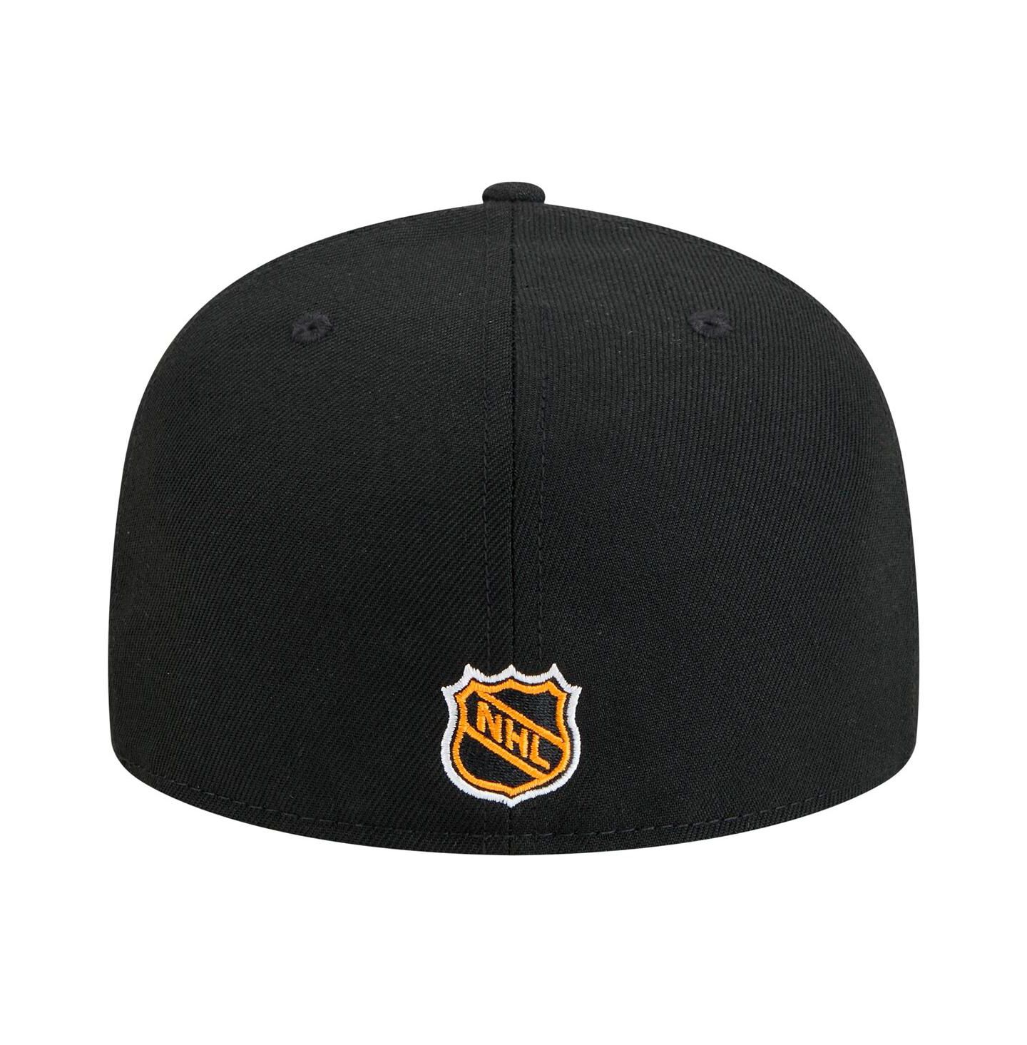 Мужская кепка New Era Black Los Angeles Kings Core 59FIFTY Fitted Hat — фото 4