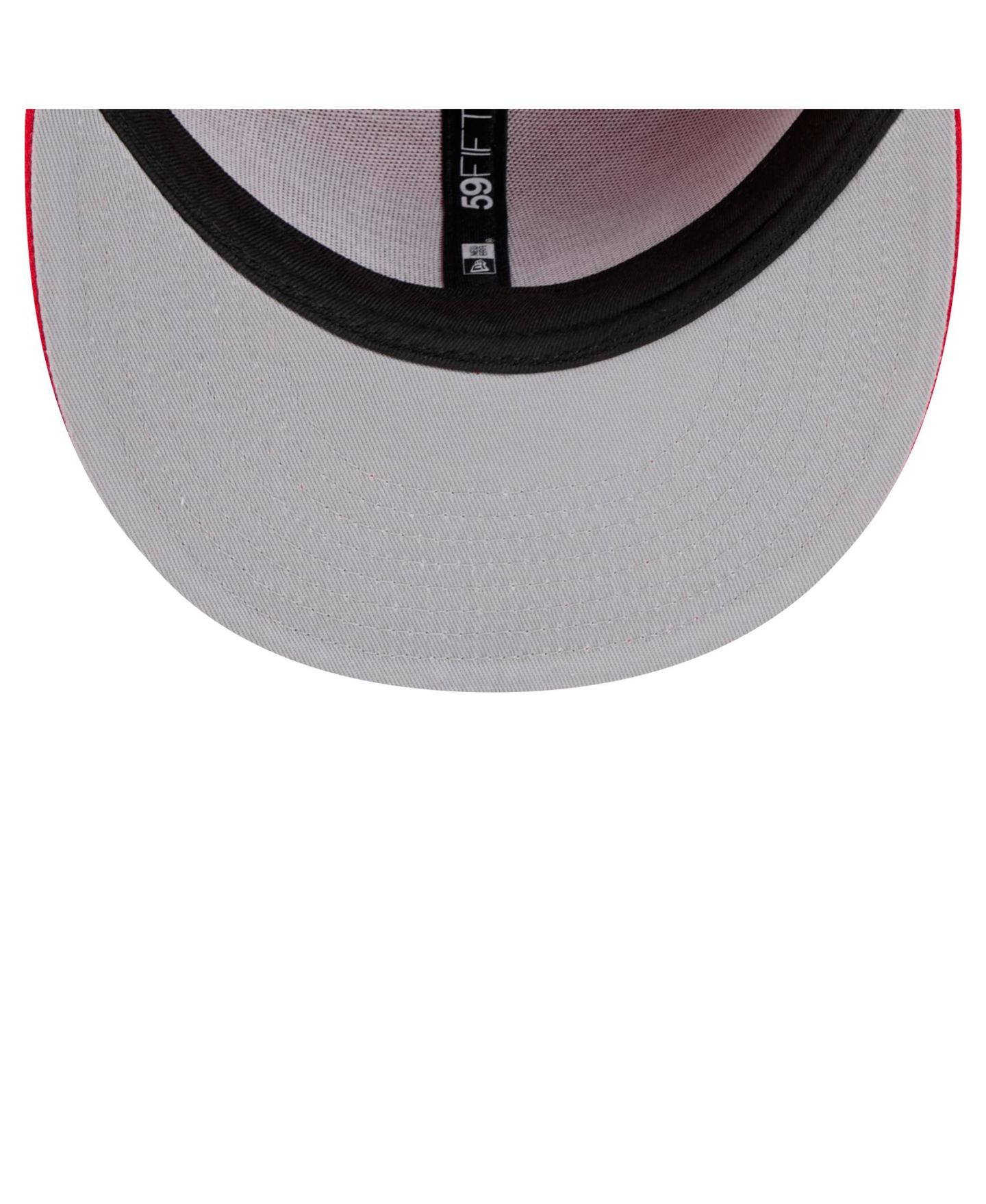 Мужская кепка New Era Red Detroit Red Wings Core 59FIFTY Fitted Hat — фото 5