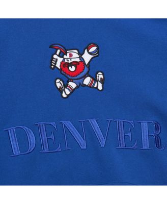 Men's Royal Denver Nuggets Hardwood Classics Team OG 3.0 Pullover Hoodie