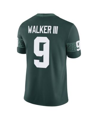 Men's Kenneth Walker III Green Michigan State Spartans Alumni Game Jersey