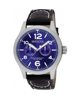 Men's 10490 I-Force Quartz Multifunction Blue Dial Watch