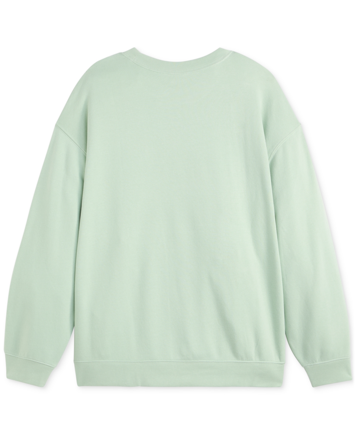 Levi's Plus Size Graphic Everyday Logo Crewneck Sweatshirt In Lilles And Butterflies Green