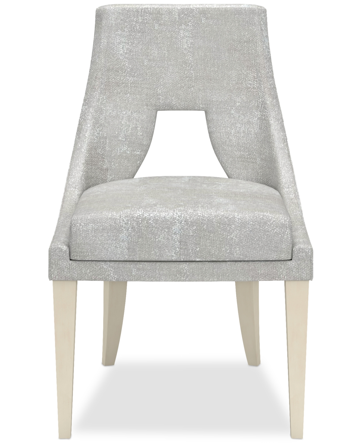 Macy's Mezzanine Side Chair In Light Grey