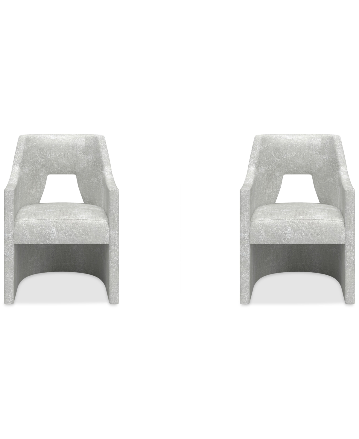 MACY'S MEZZANINE 2-PC. HOST CHAIR SET 