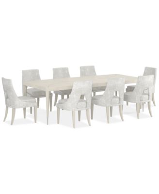 Mezzanine 9-Pc. Dining Set (Rectangular Table & 8 Side Chairs)