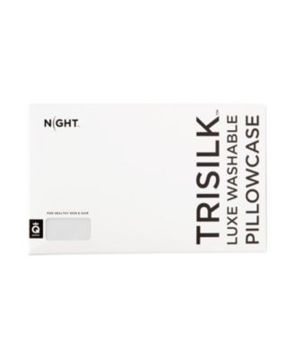 Trisilk Washable Mulberry Silk Pillowcase, King
