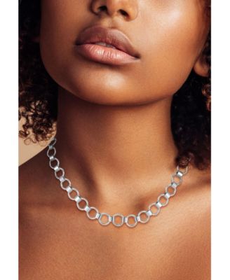 Gold Plated Bold Chain Link Necklace