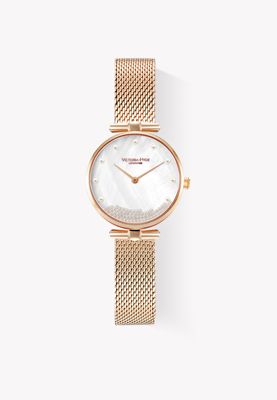 Woman Watch 30mm Mother-of-pearl dial 60 pearls, Victoria Hyde