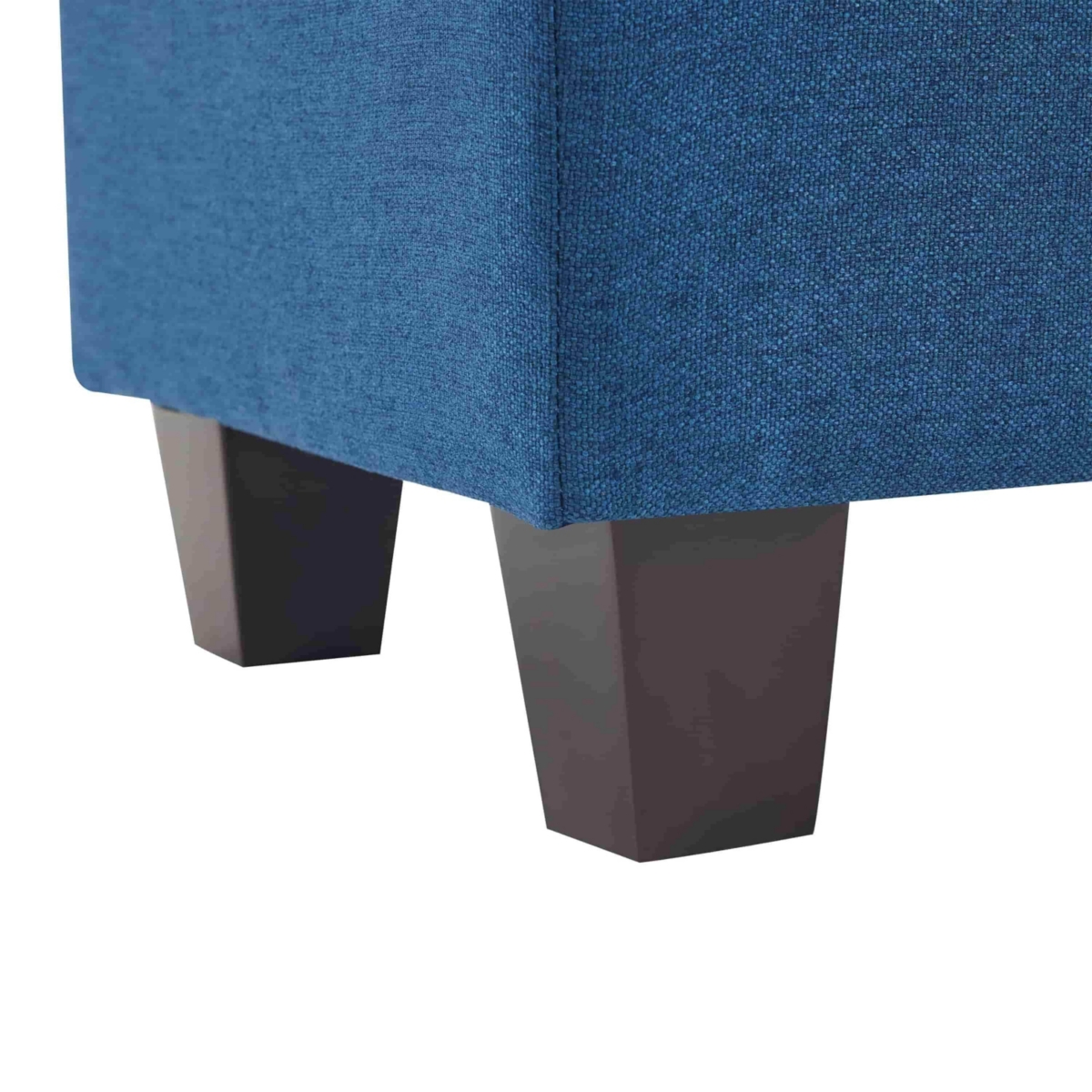 The Pop Home Contemporary Upholstered Ottoman, Footrest & Accent Furniture for Living Room, Bedroom & Office-The Pop Home