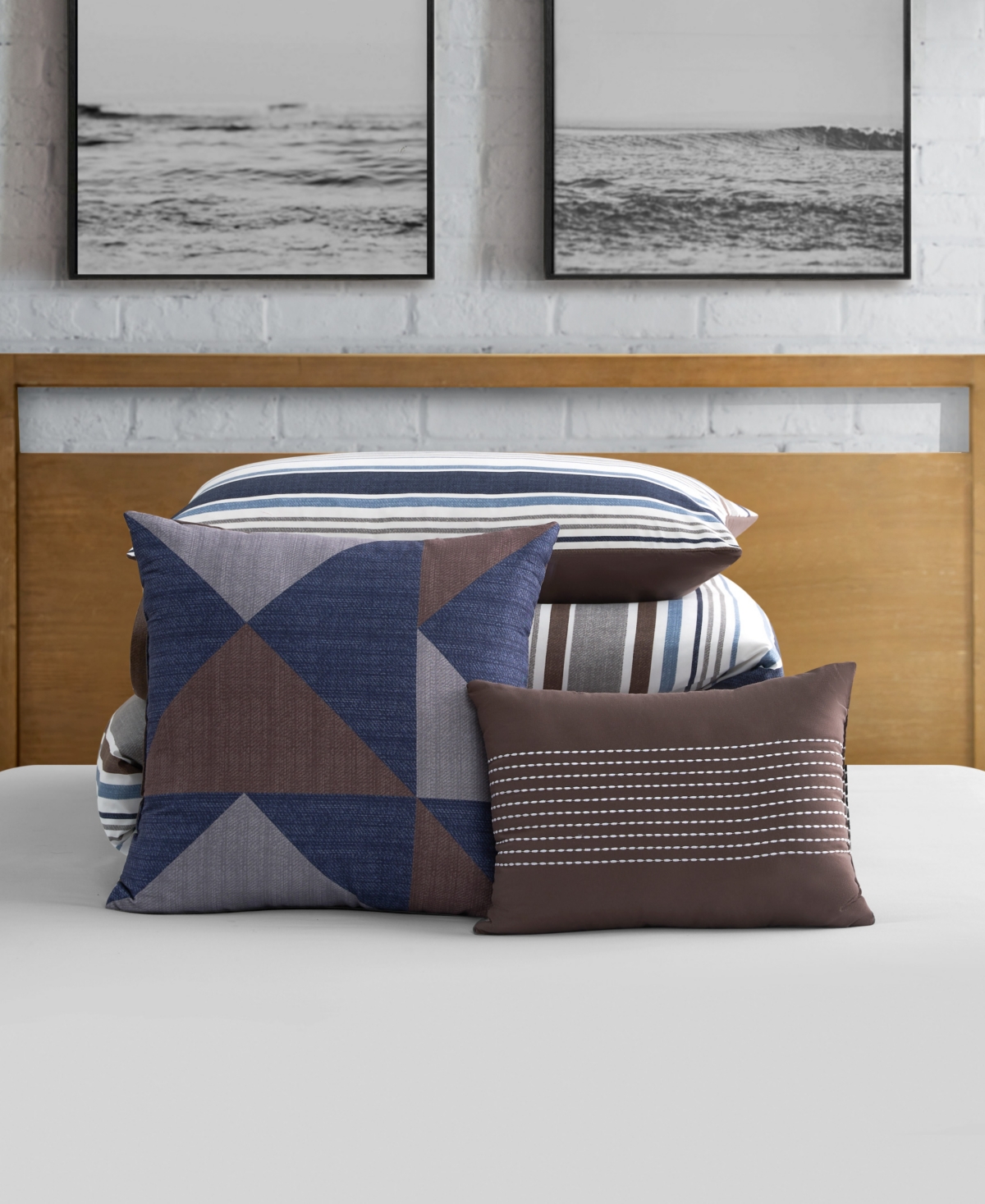 Lucky Brand Monterey Stripe 4-pc. Comforter Set, Twin/twin Xl In Monterey