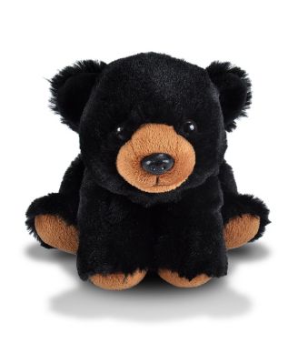 Cuddlekins Mini Black Bear Stuffed Animal, 8 Inches