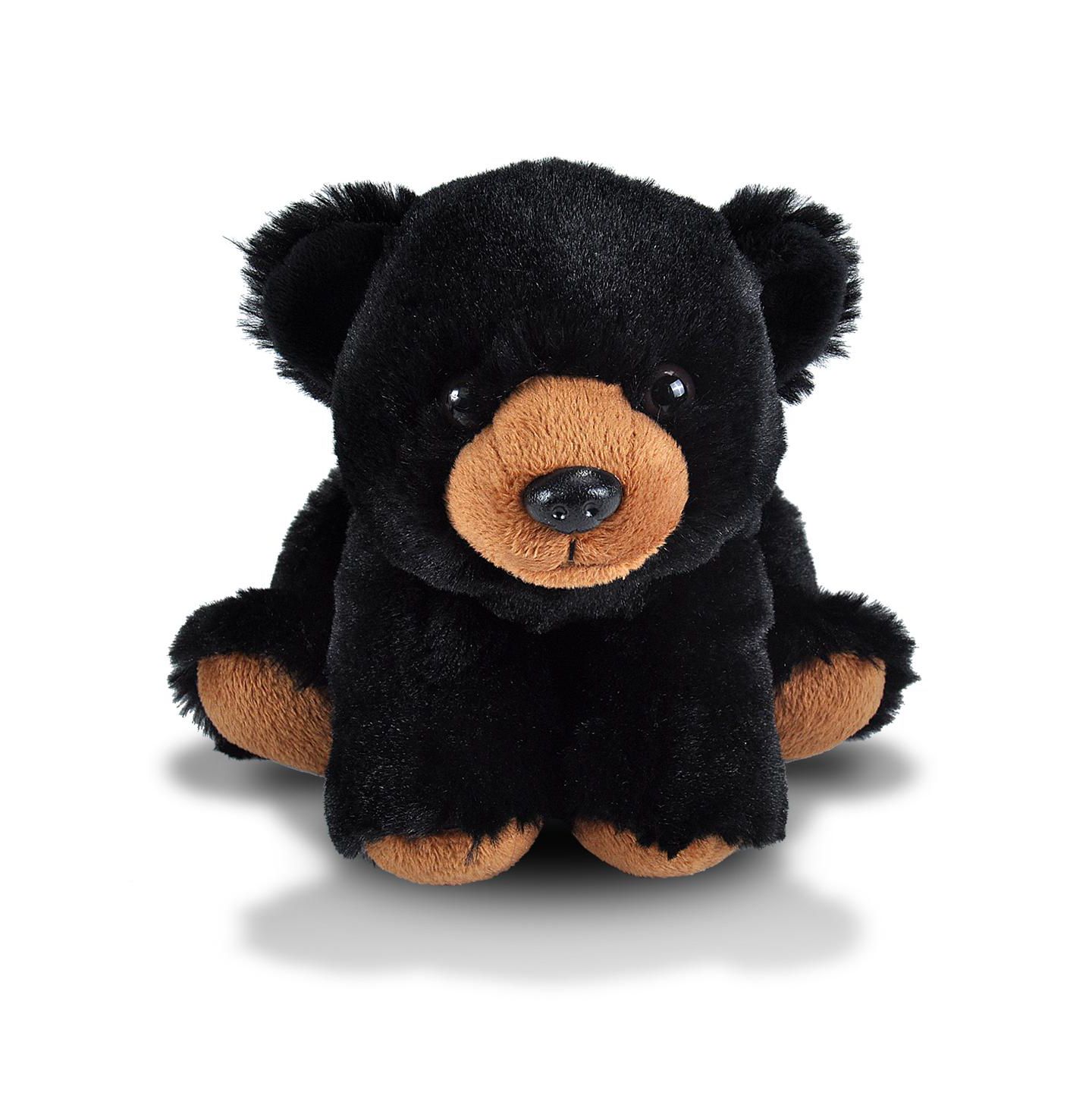 Детская мягкая игрушка Wild Republic Cuddlekins Mini Black Bear 8" Plush, 1-Piece — фото 2