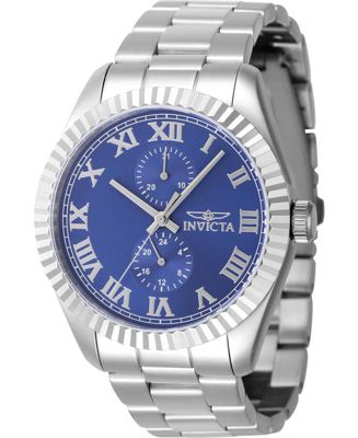 Men's 47423 Specialty Quartz Multifunction Blue Dial Watch