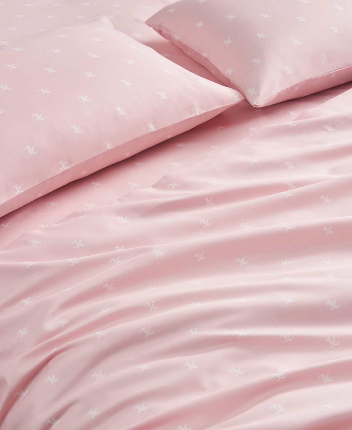 Shop Juicy Couture Logo Link 6-pc. Comforter Set, Twin In Black