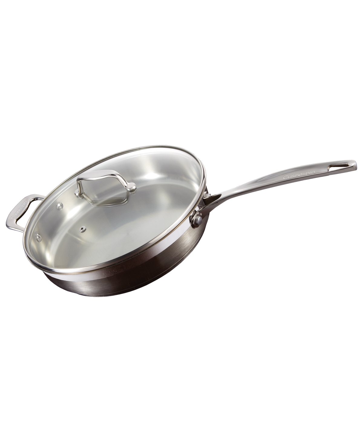 Cuisine::pro Iconix 11" Stainless Steel Sautepan In Silver