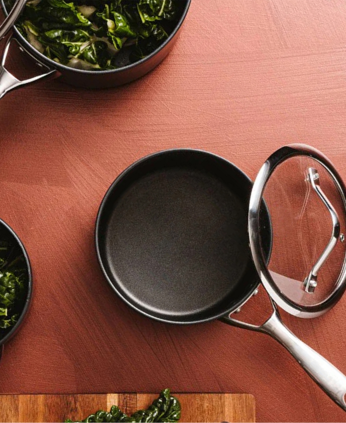Cuisine::pro Id3 2.1qt Hard Anodized Cast Saucepan In Black