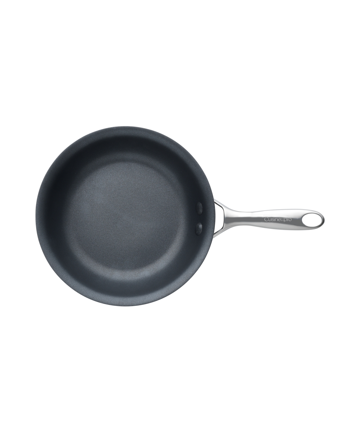 Cuisine::pro Id3 8" Hard Anodized Cast Frypan In Black