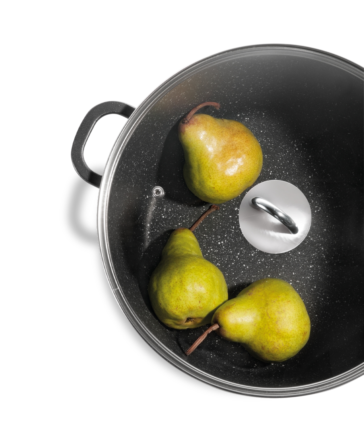 Cuisine::pro Granite 11.5qt Cast Aluminum Stockpot In Black
