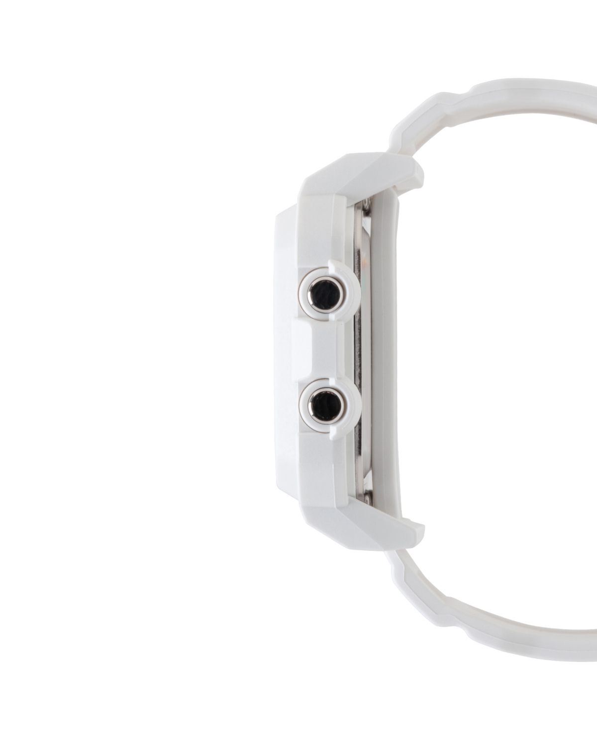 G-shock Baby-g Ladies White Resin Watch, 39mm In White
