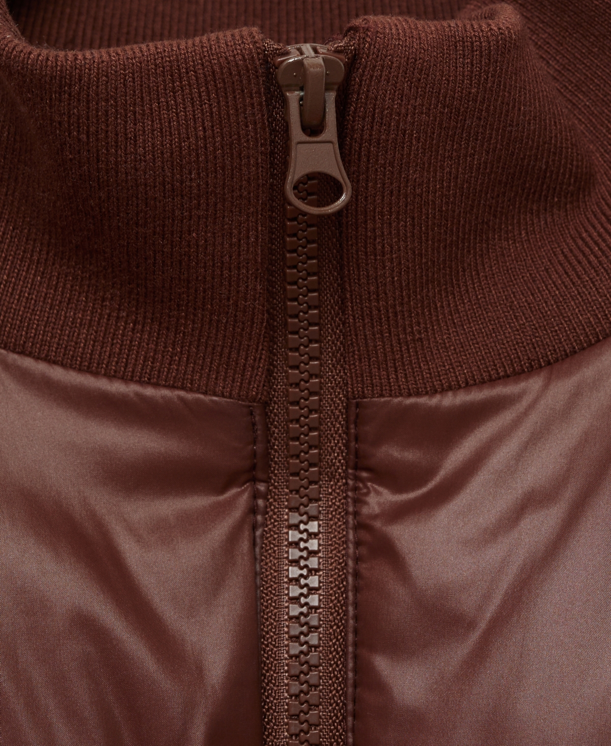 Mango Women's Tricolor Quilted Anorak