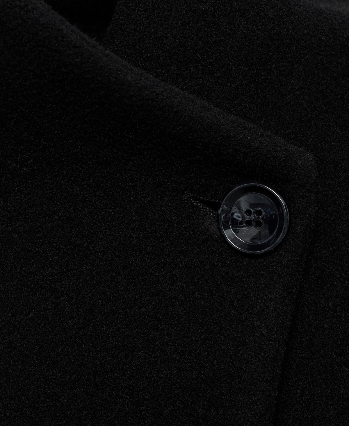 Mango Women's Turtleneck Virgin Wool Coat