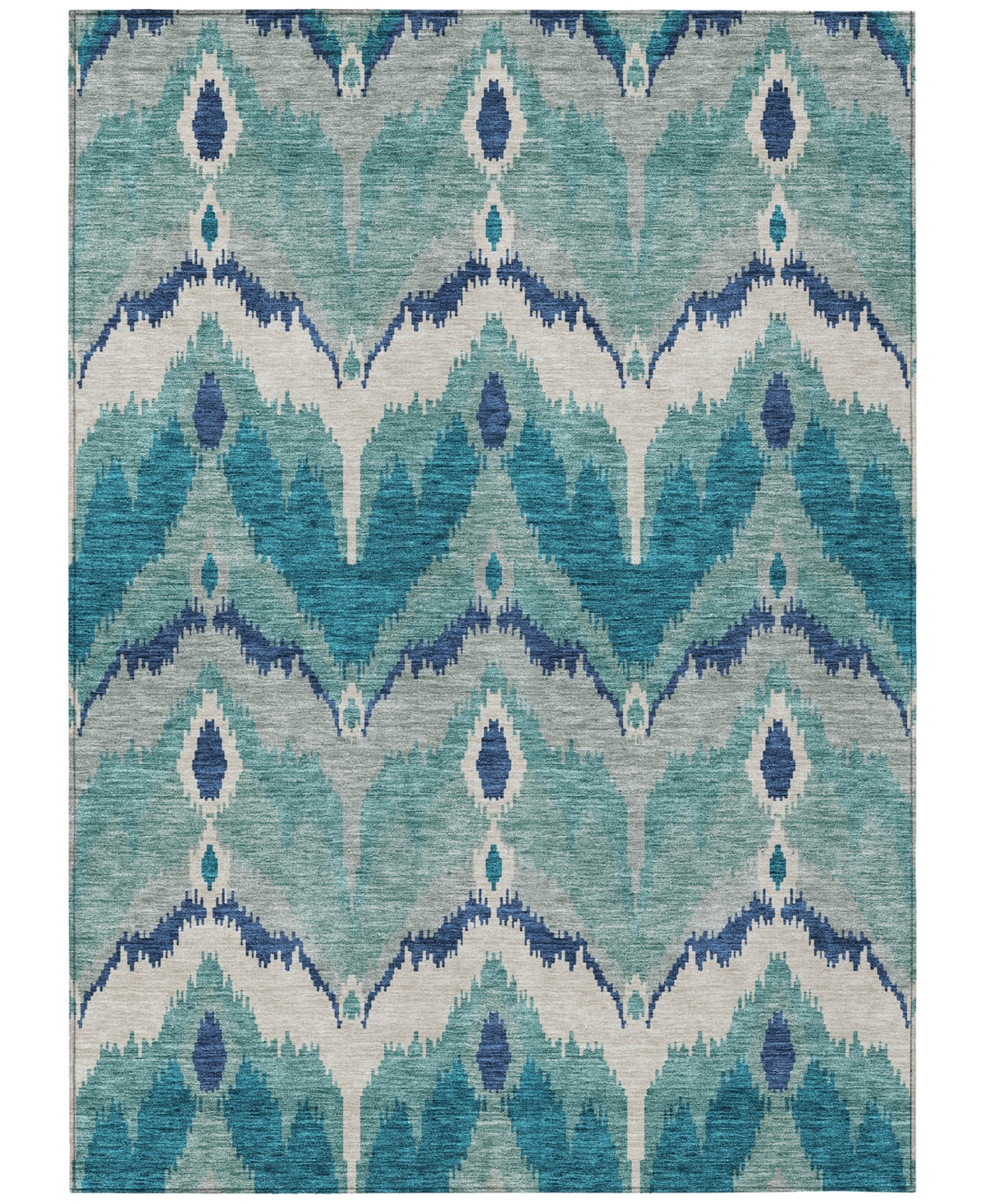 Addison Chantille Acn743 9'x12' Area Rug In Teal