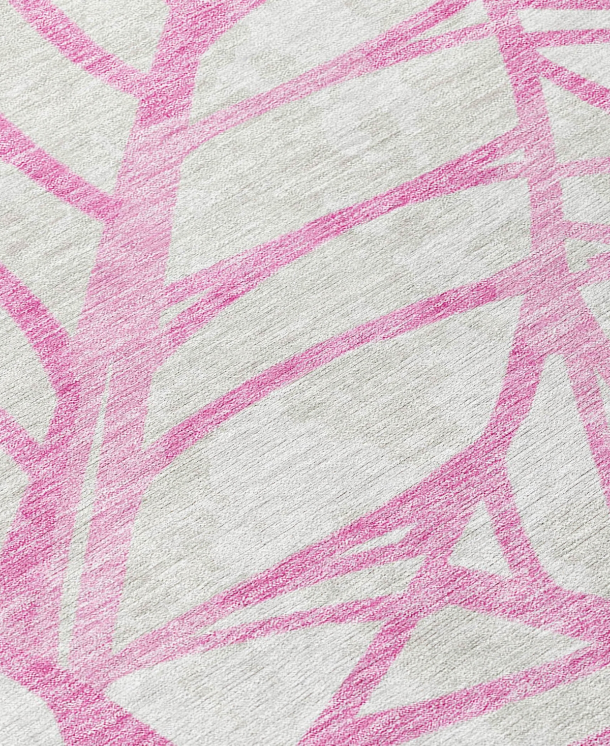 Addison Chantille Acn741 5'x7'6" Area Rug In Pink