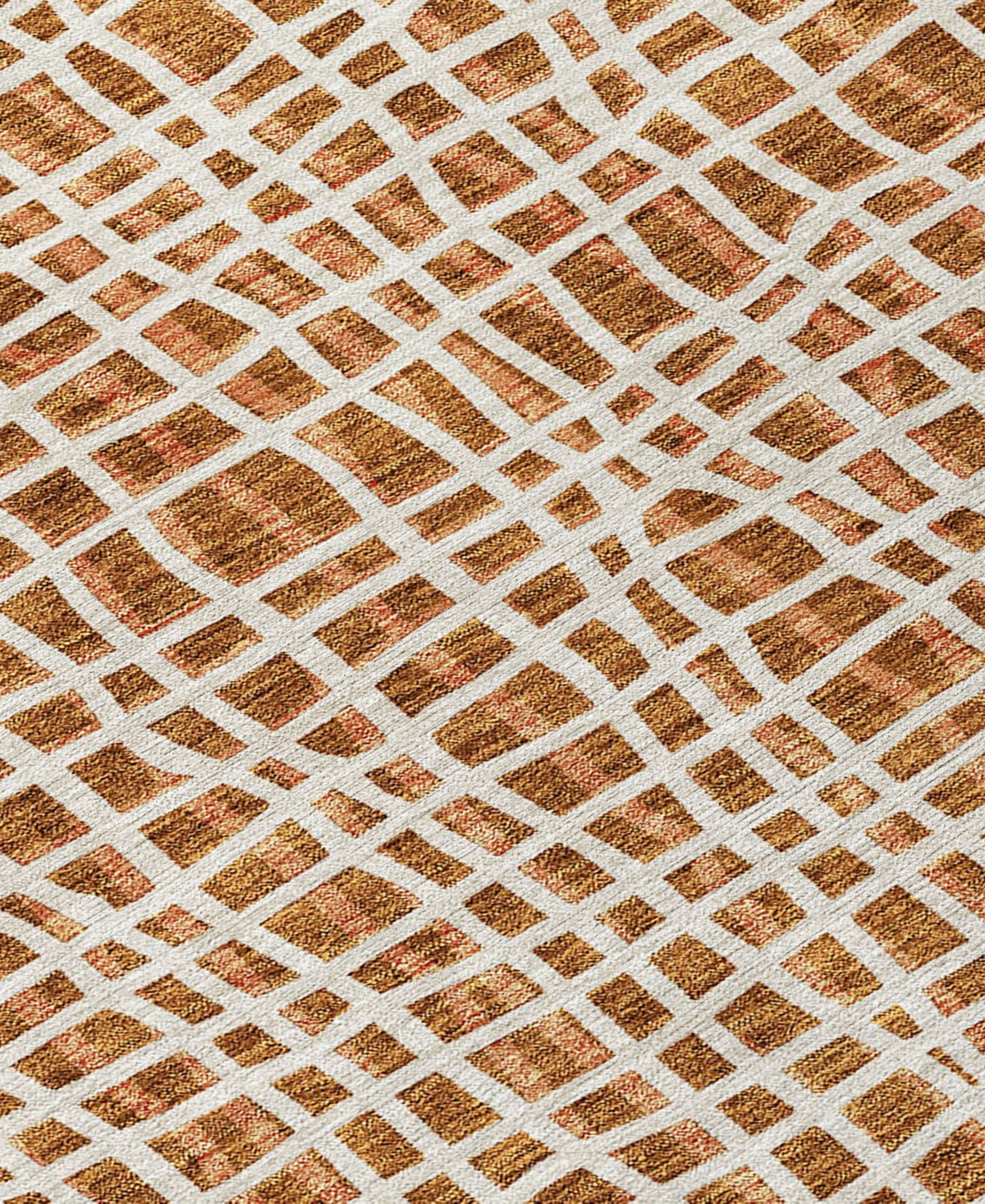 Addison Chantille Acn729 8'x10' Area Rug In Paprika