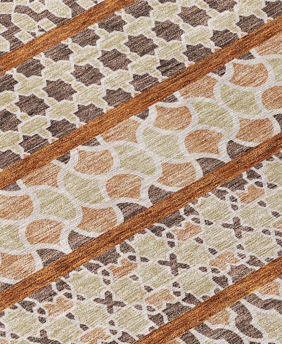 Addison Chantille Acn726 8'x10' Area Rug In Chocolate