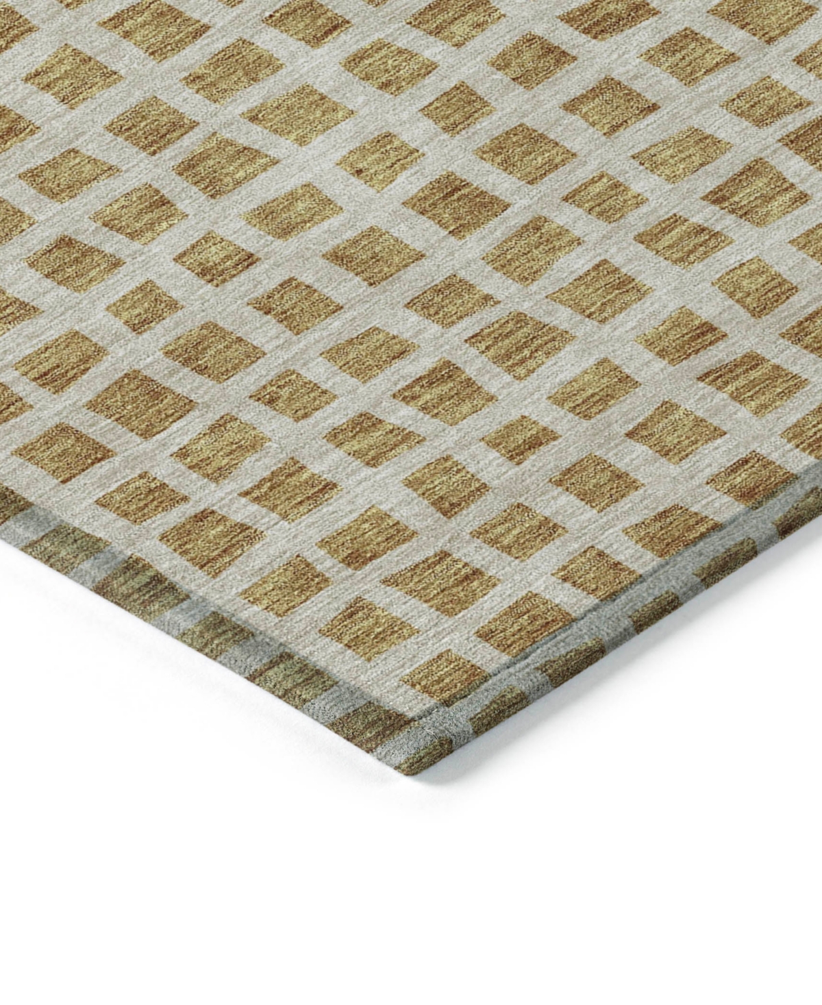 Addison Chantille Acn727 5'x7'6" Area Rug In Gold
