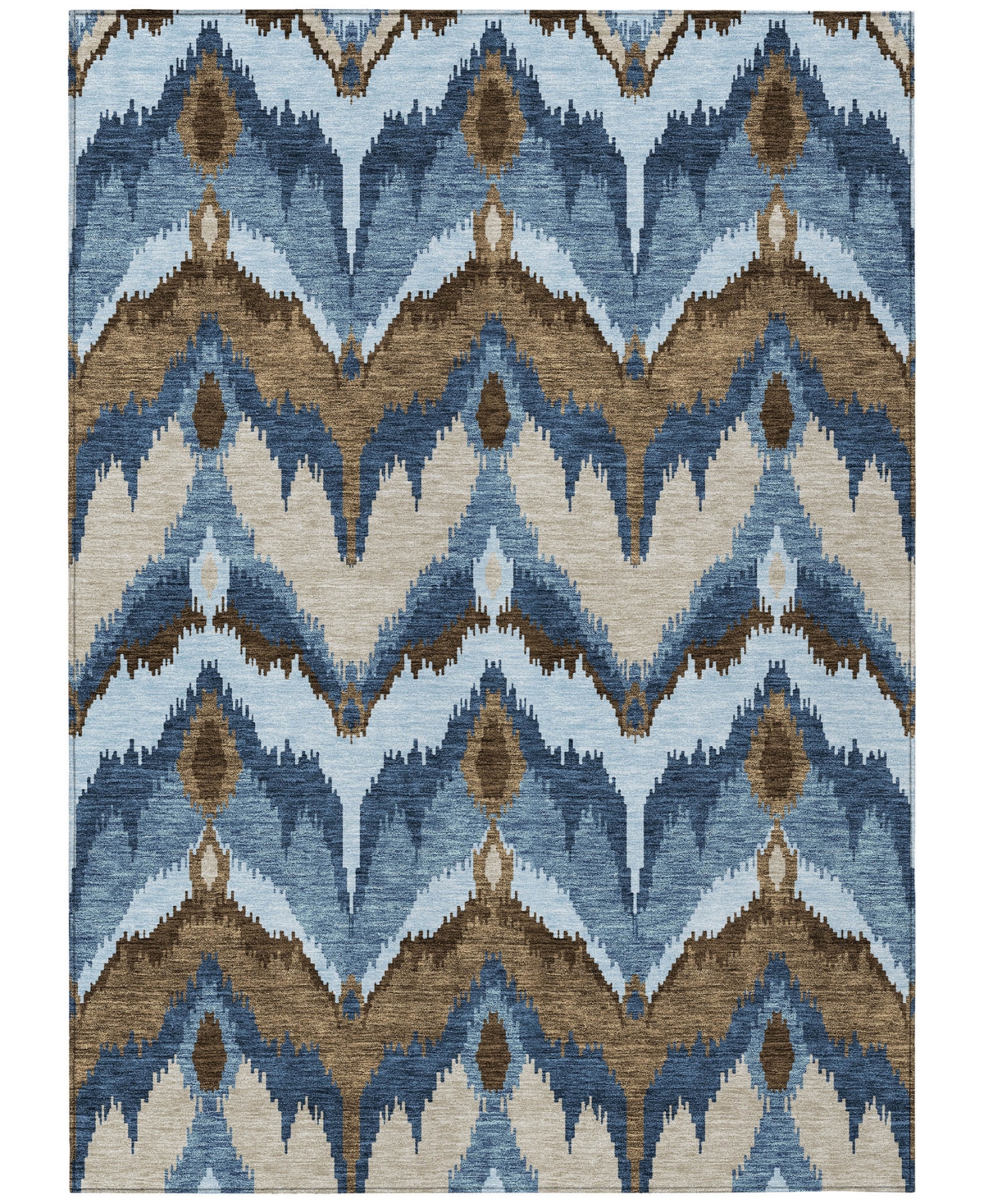 Addison Chantille Acn743 9'x12' Area Rug In Blue
