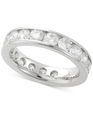 image of Diamond Channel Set Eternity Band (3 ct. t.w.) in 14k White Gold