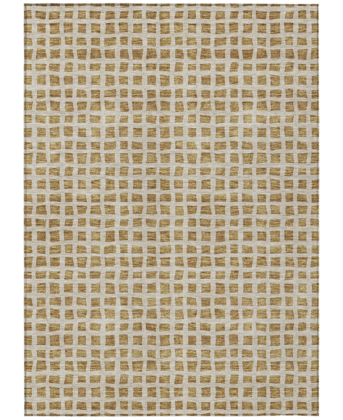 Addison Chantille Acn727 5'x7'6" Area Rug In Gold
