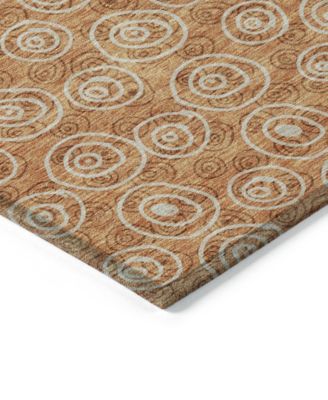 Addison Chantille Machine Washable Acn728 Area Rug Collection In Green