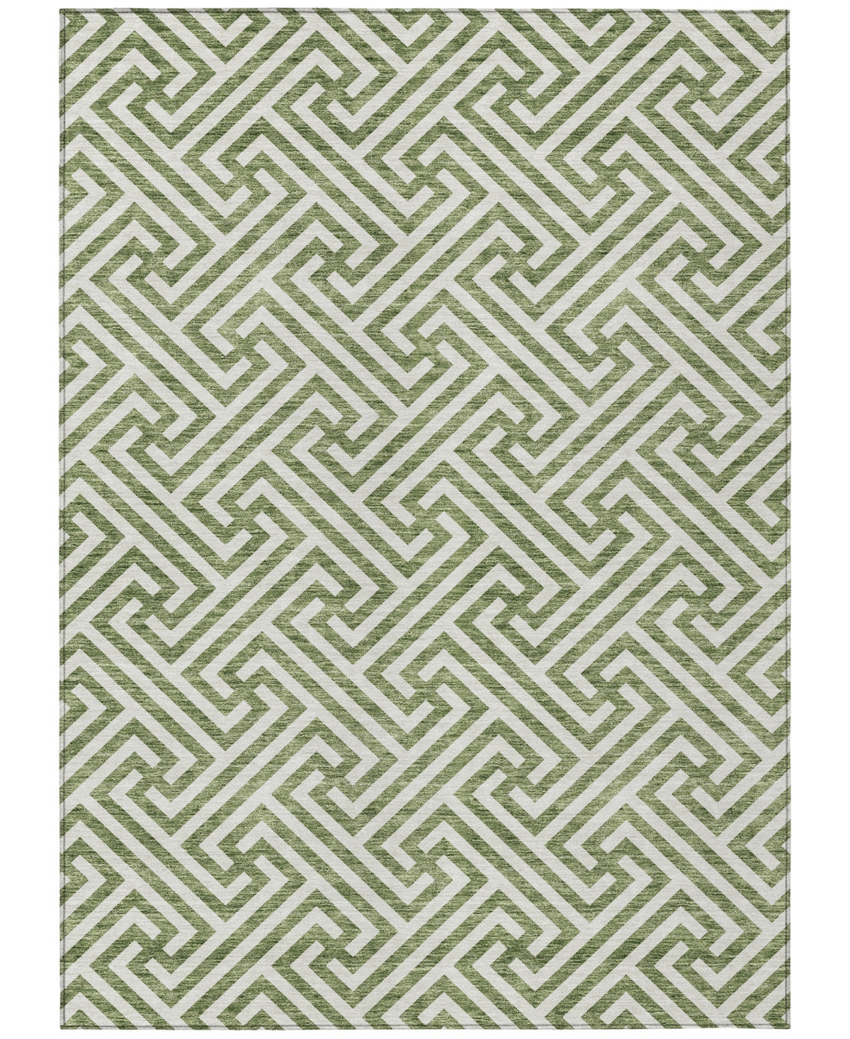Addison Chantille Acn731 8'x10' Area Rug In Green