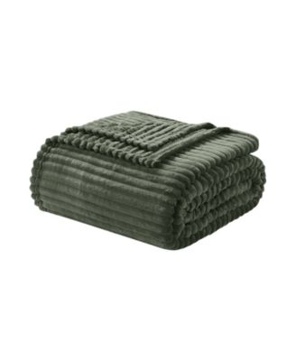 Cut Plush Lightweight Super Soft Luxury Bed Throw, 50" x 60"